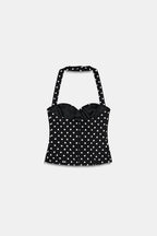 CNSRD 001 — Polka Dot Halter Corset