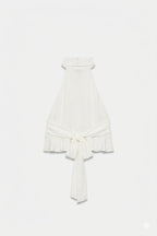 CNSRD 002 — Tiered Ruffle Halter