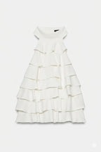 CNSRD 002 — Tiered Ruffle Halter